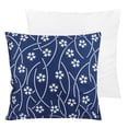 thumbnail image 2 of Funda de almohada, 2 piezas Funda de almohada azul y blanca Funda de almohada Funcionamiento suave, 2 of 8