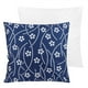 thumbnail image 2 of Funda de cojín, funda de almohada azul y blanca de 2 piezas, diseño exquisito Jadeshay A, 2 of 8