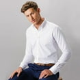thumbnail image 4 of Kustom Kit Mens Long Sleeve Oxford Twill Shirt, 4 of 4