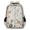 Beige, variant on Jiaoprinted Heart Balloons Multi-Functional Backpack, 16" Waterproof Travel Casual Daypack with Reflective Strip, Balloons Work Laptop Backpack for Men Women