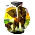 thumbnail image 5 of Sudadera con capucha 3D con estampado de elefante para hombre y mujer, ropa de calle informal de gran tamaño, jersey de manga larga, sudaderas con capucha de animales, XS-6XL, nueva moda de 2023, 5 of 5