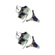 thumbnail image 1 of Jumpingount Tankini estampado bohemio cintura alta Split traje de baño Push-up Bra Panty Pool Party traje de baño señora adultos Braguita Sujetador Verde XL 2piezas, 1 of 6