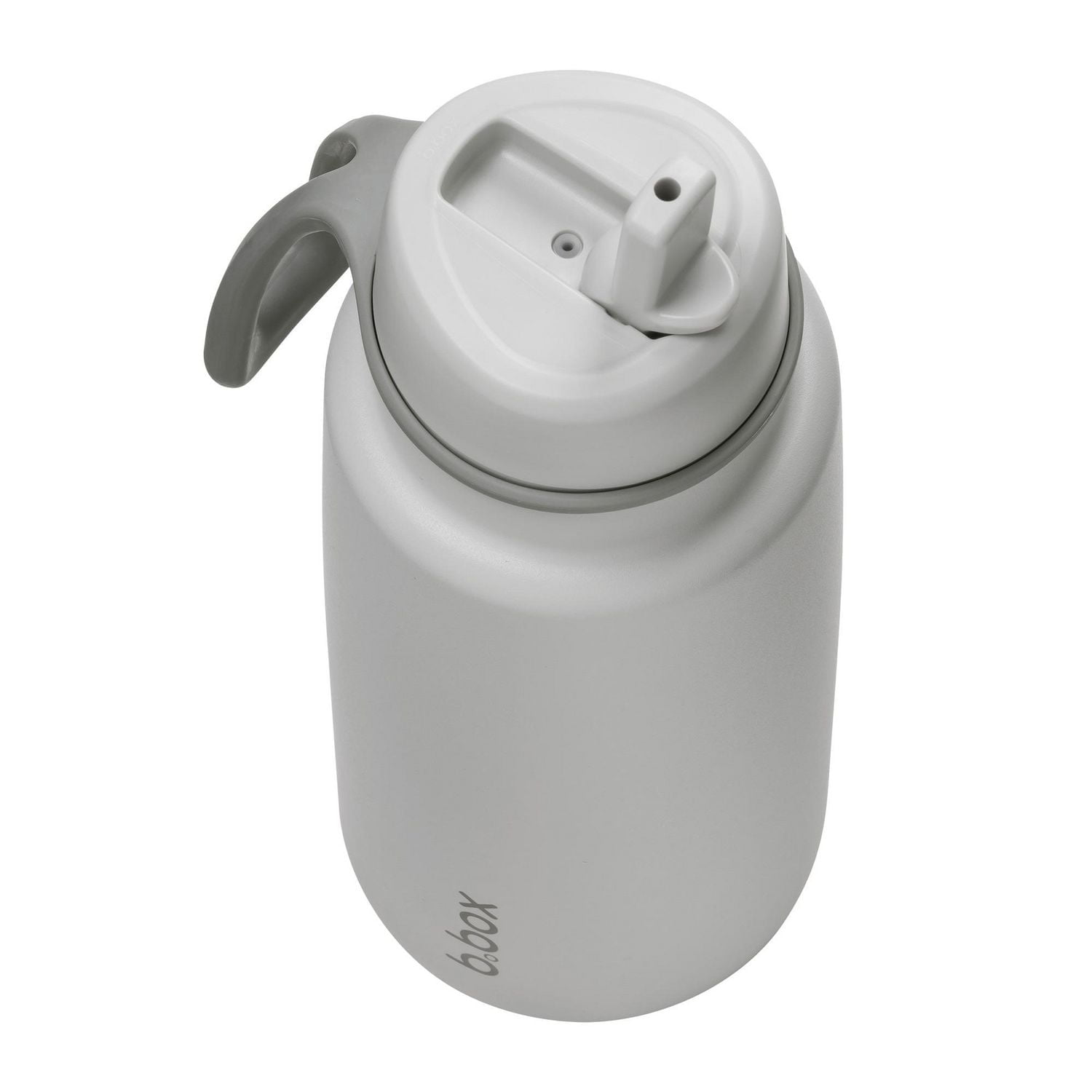 b.box - Gobelet isotherme à couvercle rabattable avec paille, grande bouteille d'eau durable pour adolescents et adultes, bouteille d'eau de voyage, isolation triple couche, sans BPA, 34 oz