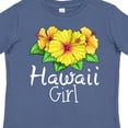 thumbnail image 4 of Inktastic Hawaii Girl Hibiscus Flowers Girls Toddler T-Shirt, 4 of 5