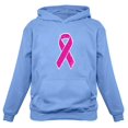 thumbnail image 1 of Tstars Womens Breast Cancer Awareness Shirts Distressed Pink Ribbon Cancer Support Ribbon Apparel for Women Hoodie, 1 of 5