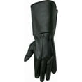 thumbnail image 3 of Medieval Gauntlet Leather Cosplay Gloves Long arm cuff, 3 of 5