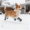 thumbnail image 2 of Chaussures d'Hiver pour Chiens d'Extérieur avec Confort Doublé pour Petites à Moyennes Races pour Temps Froid Randonnée et Marche à Travers Neige, 2 of 4