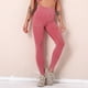 thumbnail image 1 of MKLEKYY Leggings para mujer, pantalones de yoga lavados de color liso con cortes rotos, leggings capri deportivos de cintura alta sin costuras, pantalones de fitness con efecto lifting, 1 of 4