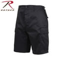thumbnail image 1 of Rothco Zipper Fly BDU Combat Shorts - Black, 1 of 2