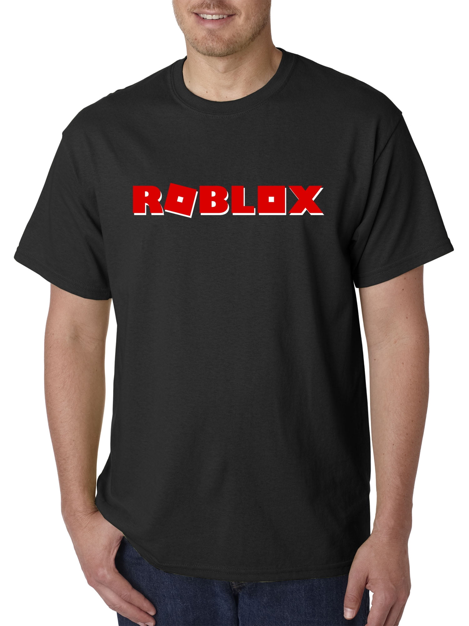 New Way New Way 922 Unisex T Shirt Roblox Logo Game Filled 3xl Black Walmart Com - roblox valentines hot trending now