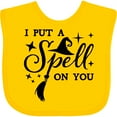thumbnail image 3 of Inktastic I Put a Spell on You Halloween Magic Boys or Girls Baby Bib, 3 of 4