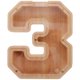 thumbnail image 1 of GOOHOCHY Alcancía de madera irrompible para niños, caja de ahorro con forma de figura, 1 of 8