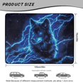 thumbnail image 7 of DISNIMO Universal Car Trunk Mat 29" x 39" Lightning Wolf Print All Weather Cargo Liner Non-Slip Backing Trunk Protection Dog Seat Cover Fits for SUV Truck Sedan, 7 of 7