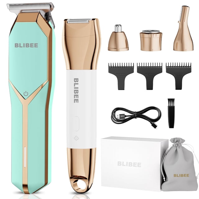 Cortapelos y recortador de bikini BLIBEE para mujer a prueba de agua