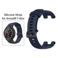 thumbnail image 1 of Correa de silicona de repuesto con herramientas para reloj inteligente Amazfit T-Rex (azul marino), 1 of 7