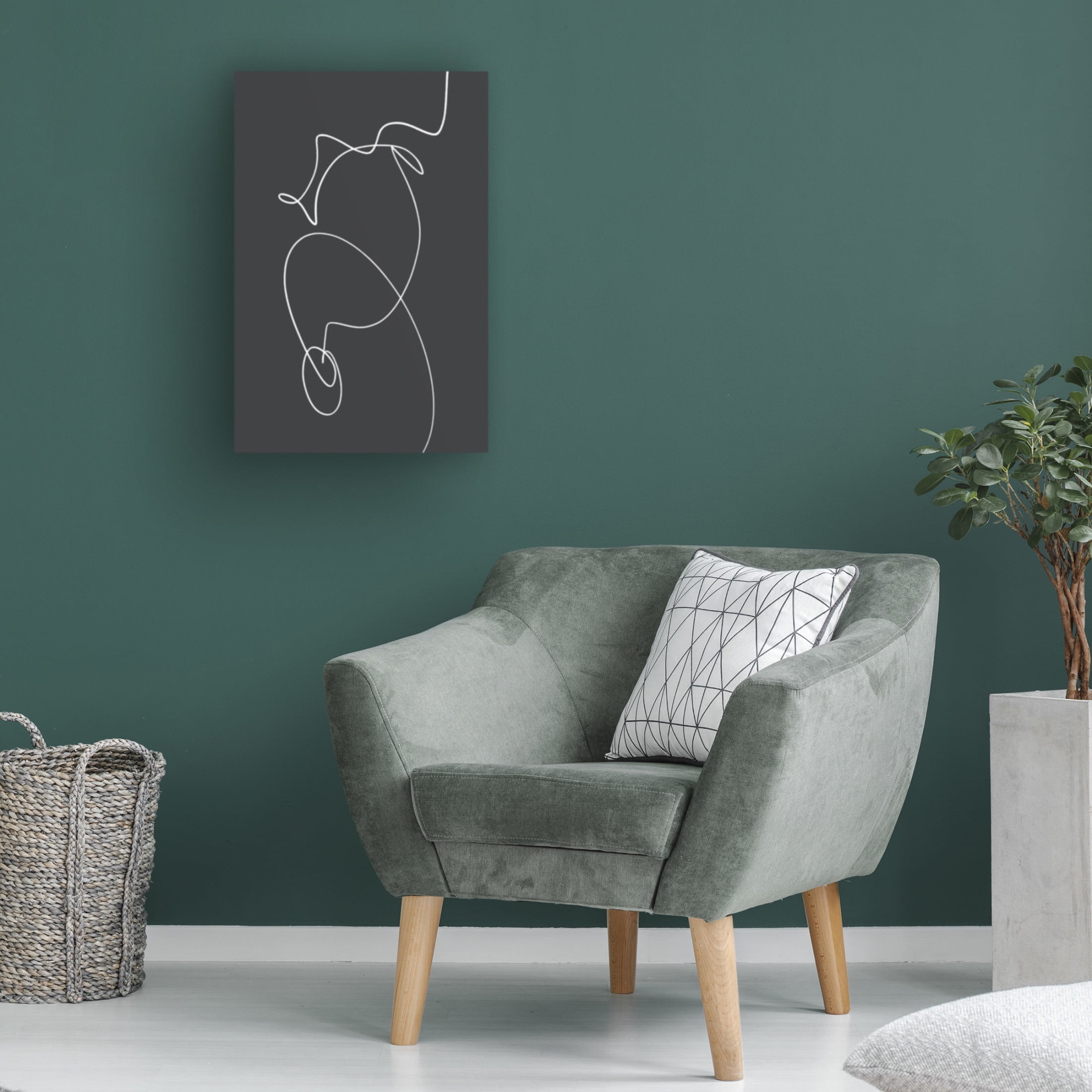 Trademark Fine Art uplusmestudio   Ligne Essentiel Canvas Wall Art