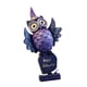 thumbnail image 2 of Colección de figuras decorativas de estatua de búho, centro de mesa, escultura de Animal de adorno de mesa para Halloween, fiesta de decoraciones de Violeta, 2 of 10