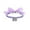 Purple, variant on Pearl Rhinestone Pet Collar with Bow Tie - Adjustable Sparkly Cat & Small Dog Necklace - Cute Jewelry Accessory for Puppies and Kittens(White,M)