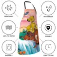 thumbnail image 4 of The Lion King Kitchen Cooking Aprons Adjustable Waterproof Apron Bib Apron with 2 Pockets for Men Women Chef, 4 of 7