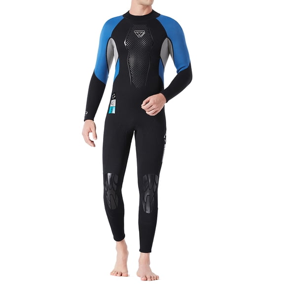 Traje de buceo de cuerpo completo de 3 mm para hombres, traje húmedo de una pieza para natación en METRO Cola Traje de buceo para hombres