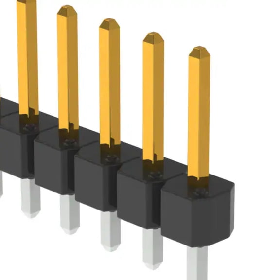 Pack of 6 68000-113HLF Connector Header Through Hole 13 position 2.54mm