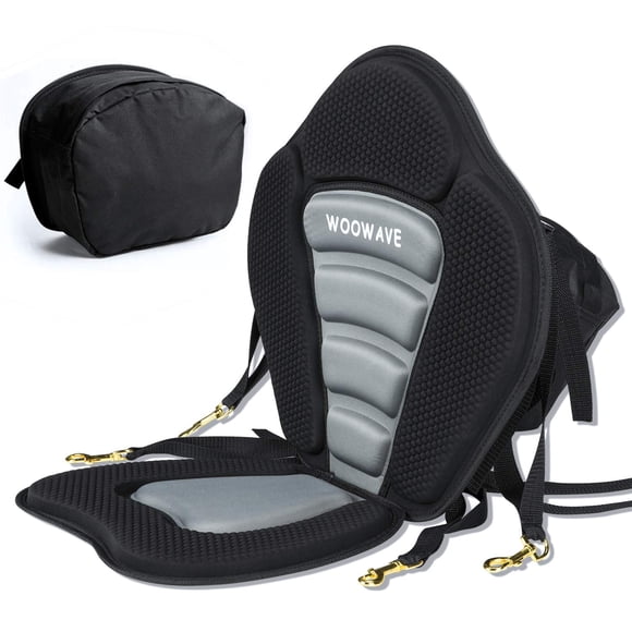 Asiento de Kayak WOOWAVE Acolchado Deluxe Ajustable para Paddleboard