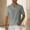 38#Gray, variant on JXMVOJ Men's Casual Comfortable Short Sleeve Turndown Collar Blouse, Soft Stretchy Polyester Rayon Spandex Blend for Daily Outdoor Activities