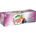 thumbnail image 3 of Canada Dry Caffeine Free Triple Berry Sparkling Seltzer Water, 12 fl oz, 12 Pack Cans, 3 of 7