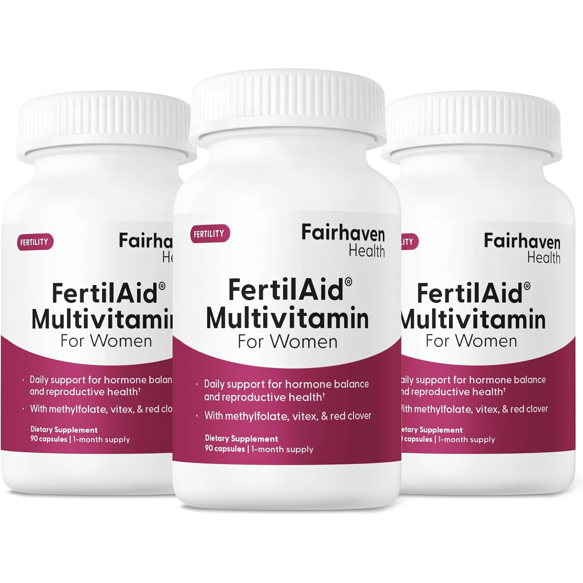FertilAid for Women - Female Fertility Supplements - 3 Month Supply