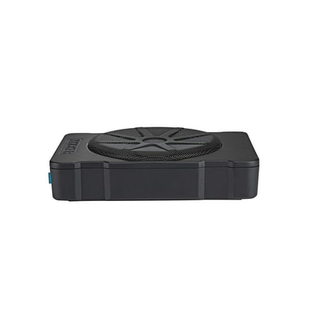 KICKER - Hideaway 10" Compact Powered Subwoofer - Black