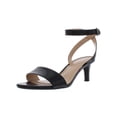 thumbnail image 1 of Naturalizer Womens Tinda Faux Leather Dress Sandals Black 8.5 Medium (B,M), 1 of 2