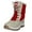 Brown Sole, variant on OwnShoe Mid-Calf Snow Boots for Women Faux Fur Winter Shoes Water Resistant Outdoor Hiking Boots