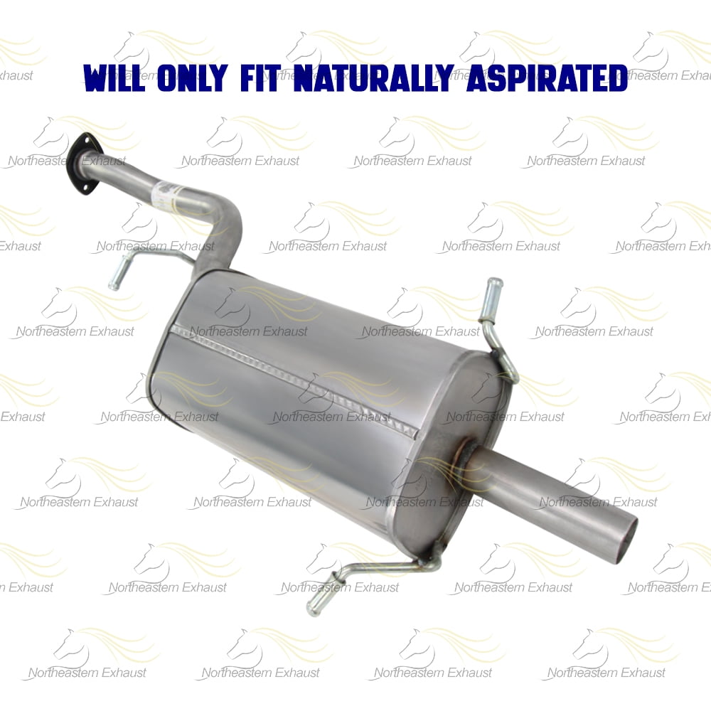 Northeastern Exhaust Stainless Steel Rear Muffler Fits 2006–2008 Subaru Forester 2.5L – Direct Fit