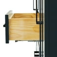 thumbnail image 6 of Ariel Hepburn 73 In. Double Rectangle Sink Vanity With 1.5 In. Carrara White Countertop In Midnight Blue, 6 of 9