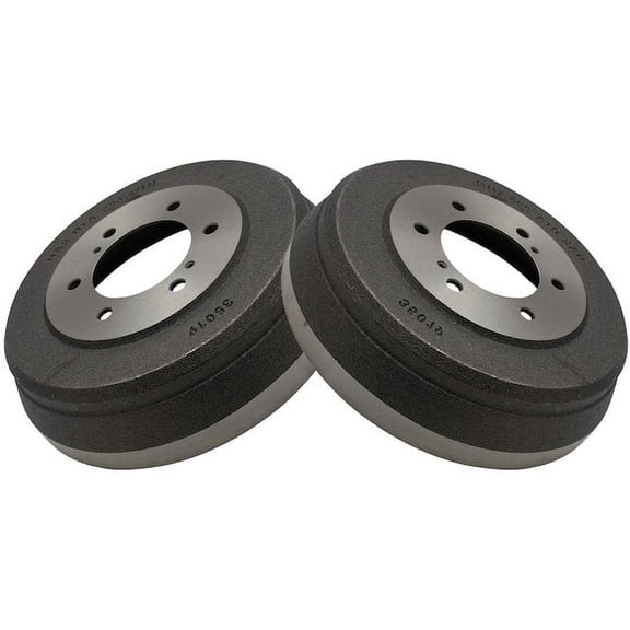 Rear Brake Drum Set 2 Piece - Compatible with 1997 - 2003 INFINITI QX4 1998 1999 2000 2001 2002
