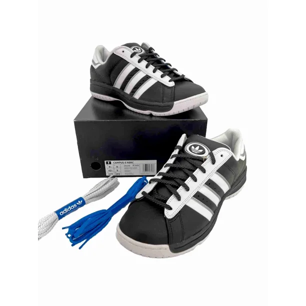 NEW Ad-id-as Originals CAMPUS SUPREME SOLE NSRC Black/White US men’s 9.5 (ID2169)