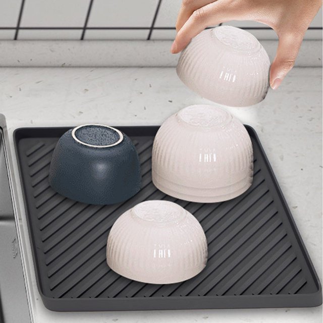 RuiJiao Plateau de Rangement Porte-Bouteille Isolant Thermique Tapis de Rangement pour Tasse
