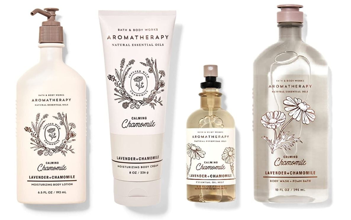Aromatherapy sets bath and body works