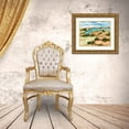 thumbnail image 3 of Wang, Melissa 18x15 Gold Ornate Wood Framed with Double Matting Museum Art Print Titled - Sunset Village I, 3 of 4
