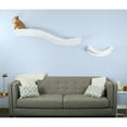 thumbnail image 3 of The Refined Feline, Lotus Branch Cat Shelf, White, 3 of 6