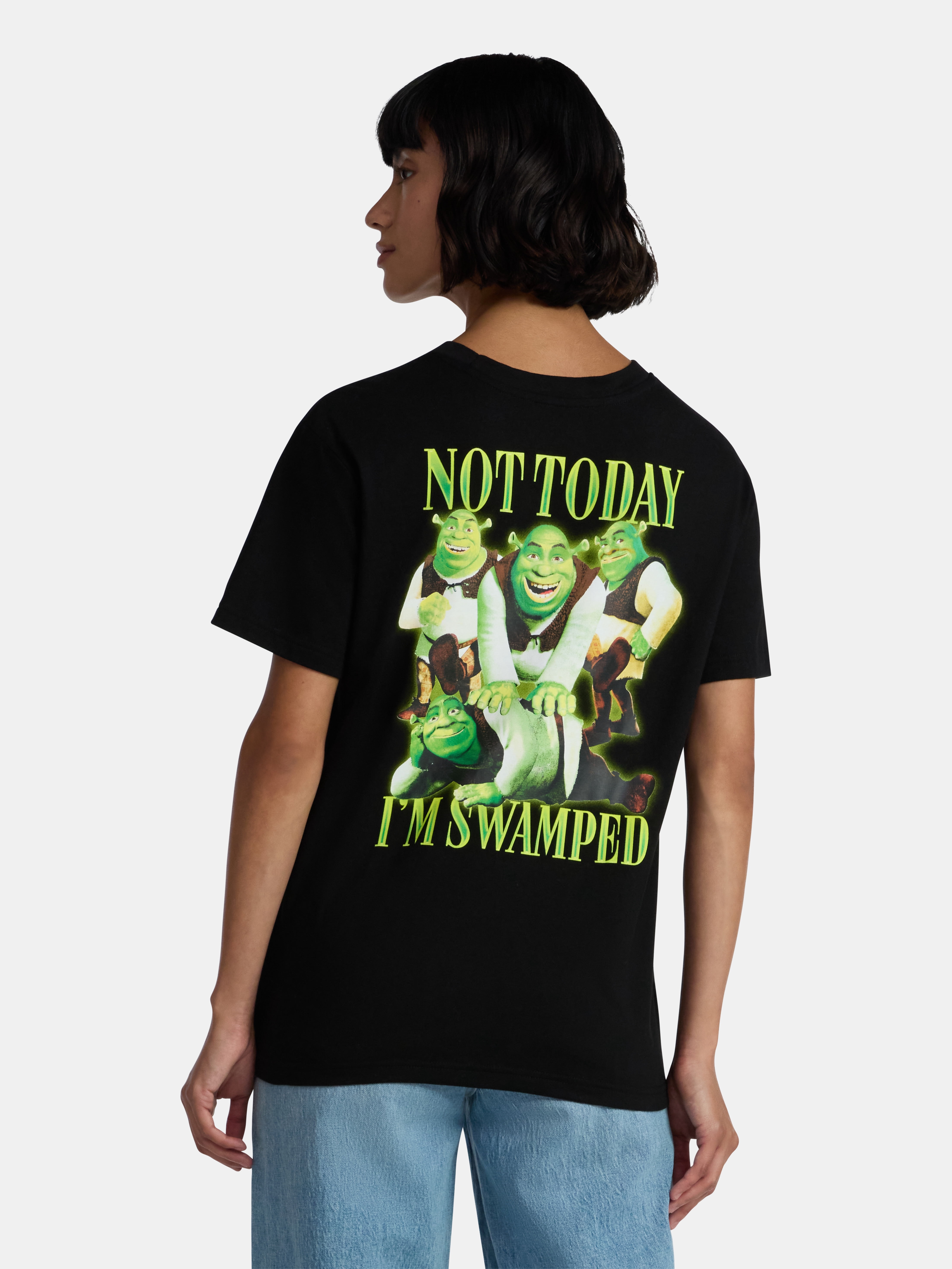 Shrek Women's Graphic Tee with Short Sleeves, Sizes XXS-XXL