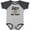 Baseball Heather and Navy, variant on Inktastic Future Dart Player Game Boys or Girls Baby Bodysuit