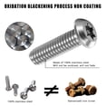 thumbnail image 2 of ZHZFKQ Upgraded Anti Theft License Plate Screws Kit,Rustproof Stainless Steel License Plate Bolts,M6 (1/4") Fasteners with Caps,Front & Rear Mounting Hardware for Car,Truck,Motorcycle, 2 of 8