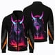 thumbnail image 4 of Chaqueta de invierno para hombre, cortavientos, moda, estampado de personajes de dibujos animados en 3D, chaqueta de vuelo, ropa deportiva para exteriores para correr para hombre, 4 of 4