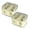 White, variant on 4 Pcs Universal Points Sharpener Pencil Sharpener Double Hole Pencil Sharpener, Two Holes Manual Pencil Sharpener for Standard Pencils, Large Colored Pencils, 1.38x1.18 Inch, Red