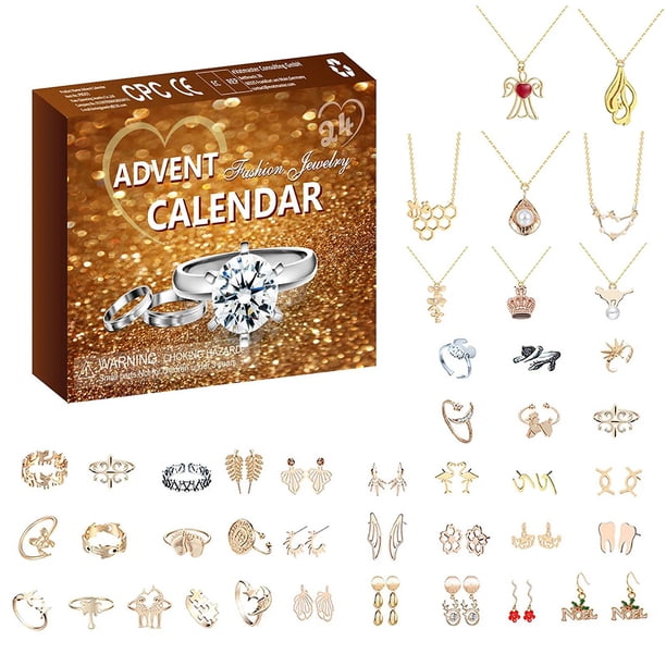 Calendario Cuenta Regresiva Navideña 24 Días 2024 DQrwqpou para Adultos Y Mujeres Regalos Navidad