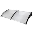 thumbnail image 2 of ZENY 80" x 40" Outdoor Fixed Patio Awning, Polycarbonate Cover, 2 of 6