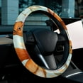 thumbnail image 6 of Squirrel 14.5 Inch Printing PVC Leather Auto Accessories Steering Wheel Cover, 6 of 6