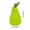 Green, variant on Dongrere 3 Pcs Polka Dot Fabric Pear Decor, Artificial Cloth Pears, Decorative Faux Ornaments for Bedroom Farmhouse Tabletop Decor Gift, 3x5.5 Inch, Yellow
