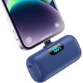 thumbnail image 2 of LAWONP-Small Portable Charger for iPhone 14/13,Upgraded 5000mAh PD Fast Charging Power Bank,Mini Plug-in Battery Pack Backup foriPhone 14/14 Pro Max/13/13 Pro/12 Pro/11/XS/XR/X/8/7/6 etc-Navy, 2 of 3